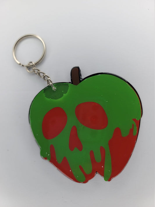 Poison Apple Key Chain