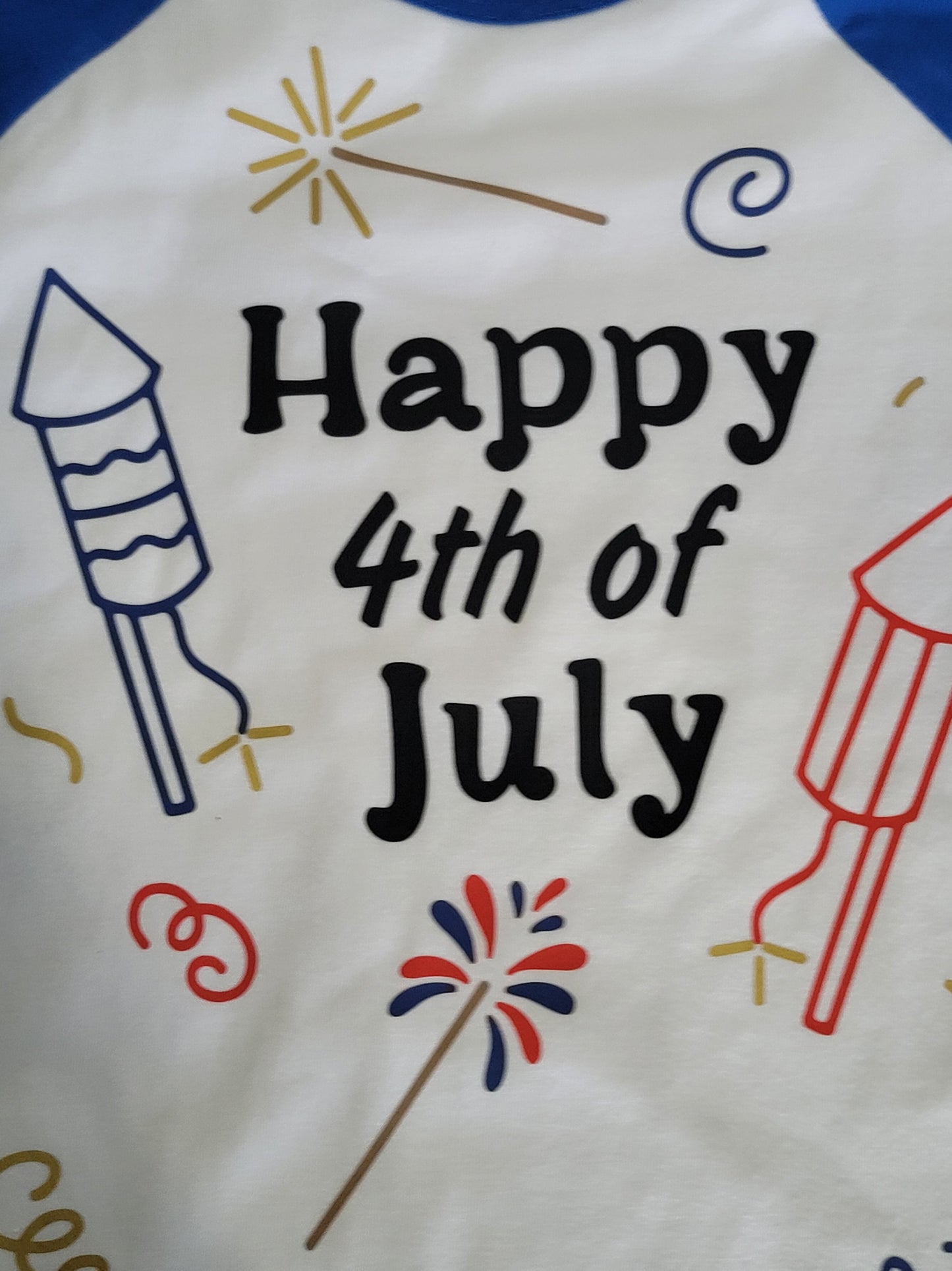 Toddler 4th of July T-shirt