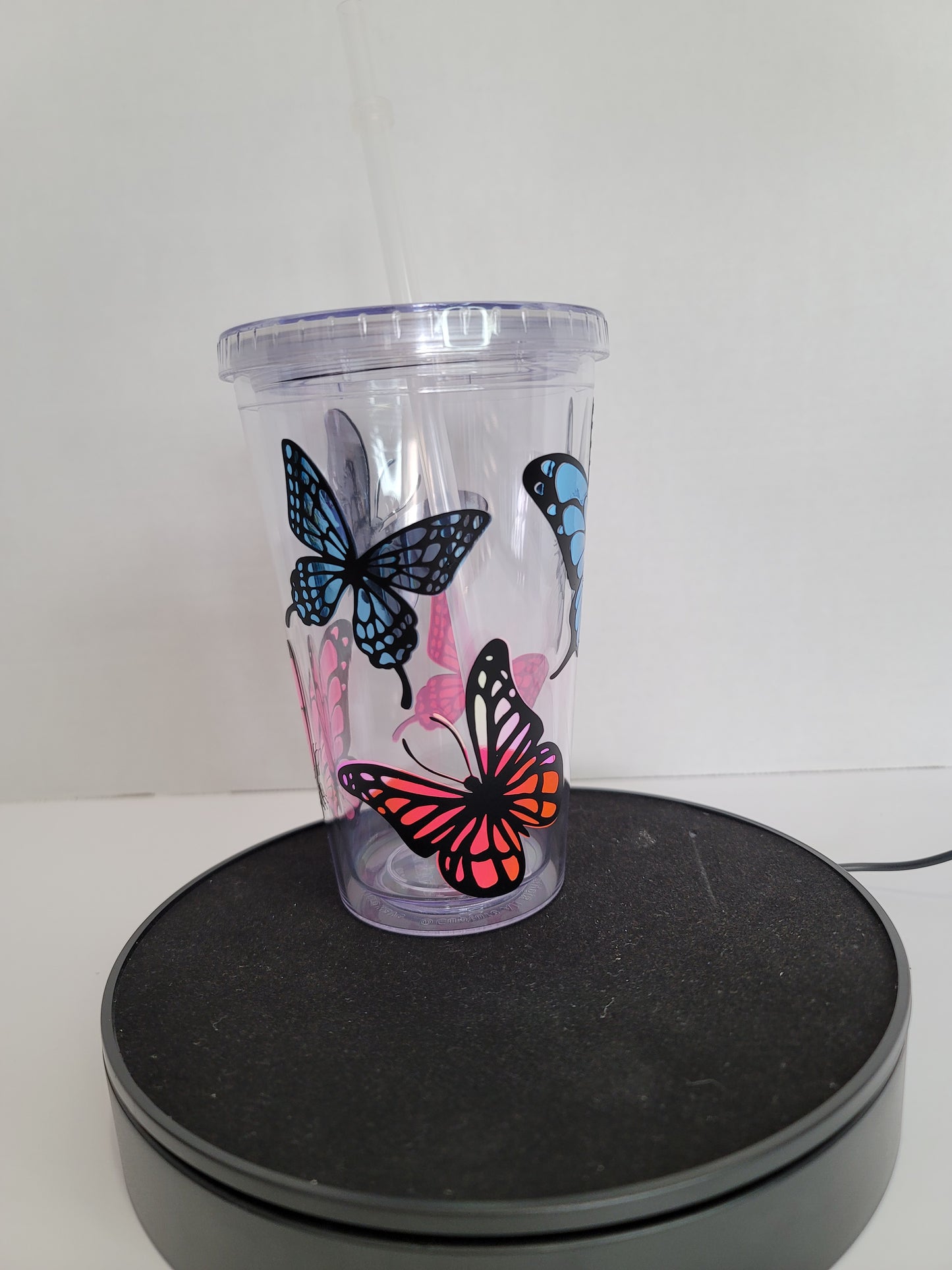 Butterfly 16oz  Cold Tumbler