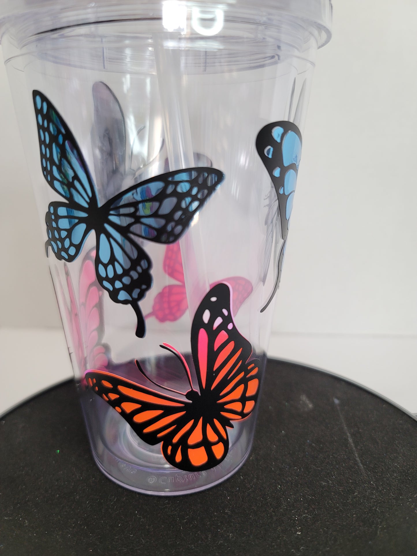 Butterfly 16oz  Cold Tumbler