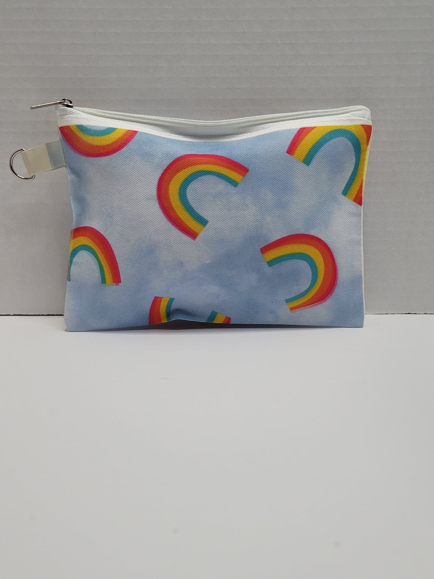 Rainbow Pattern Makeup Bag