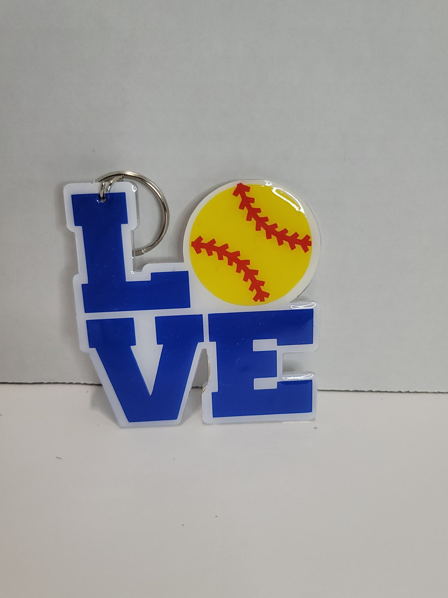 Love Sports Keychain