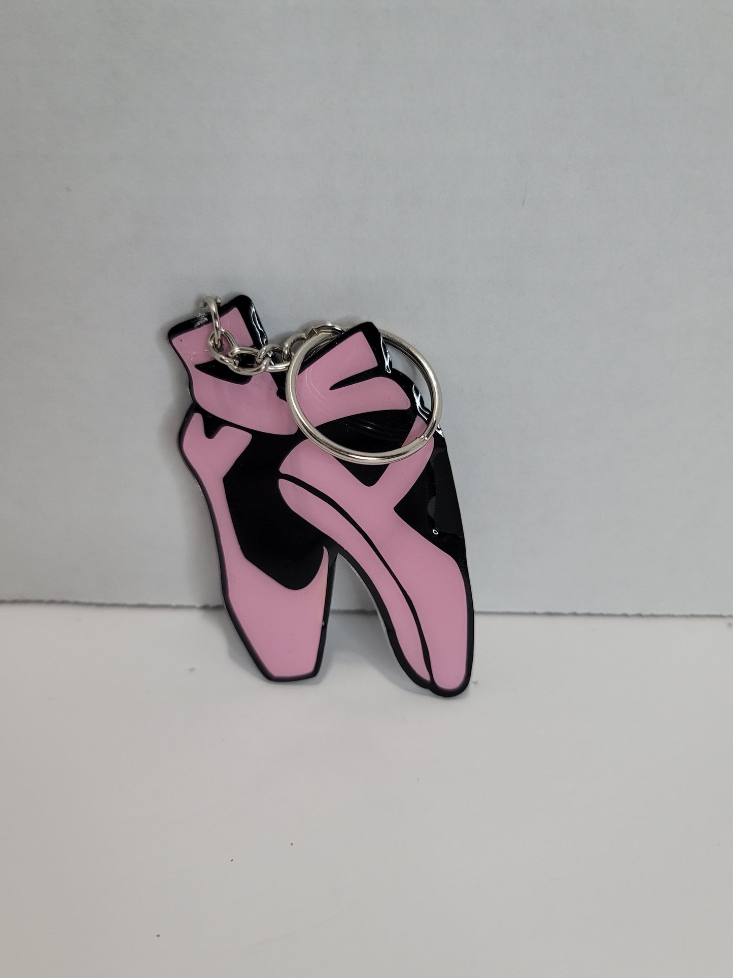 Ballet Toe Slipper Keychains