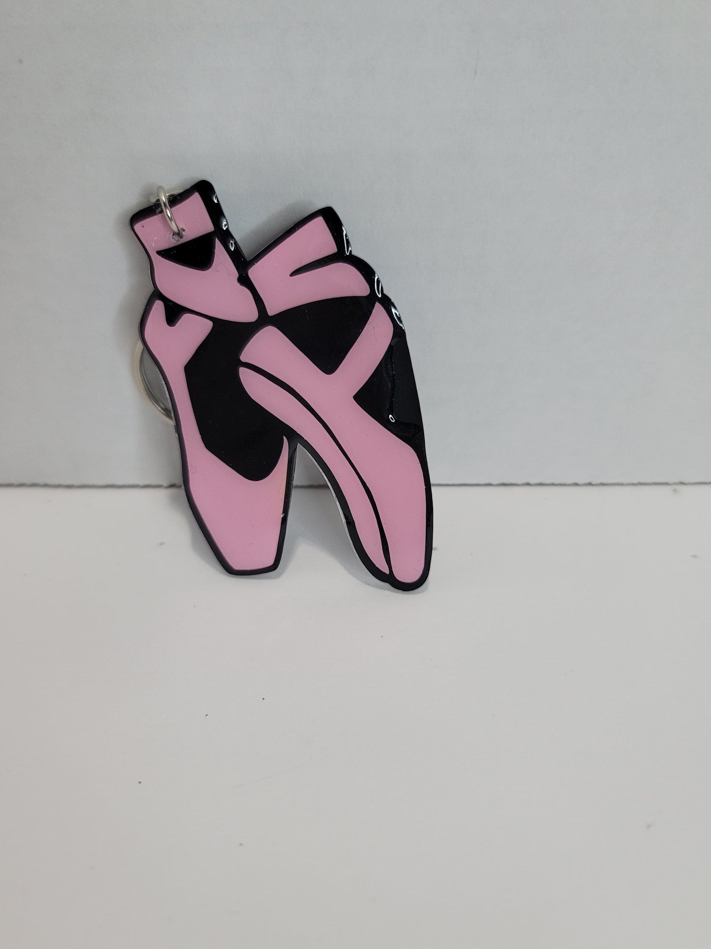 Ballet Toe Slipper Keychains