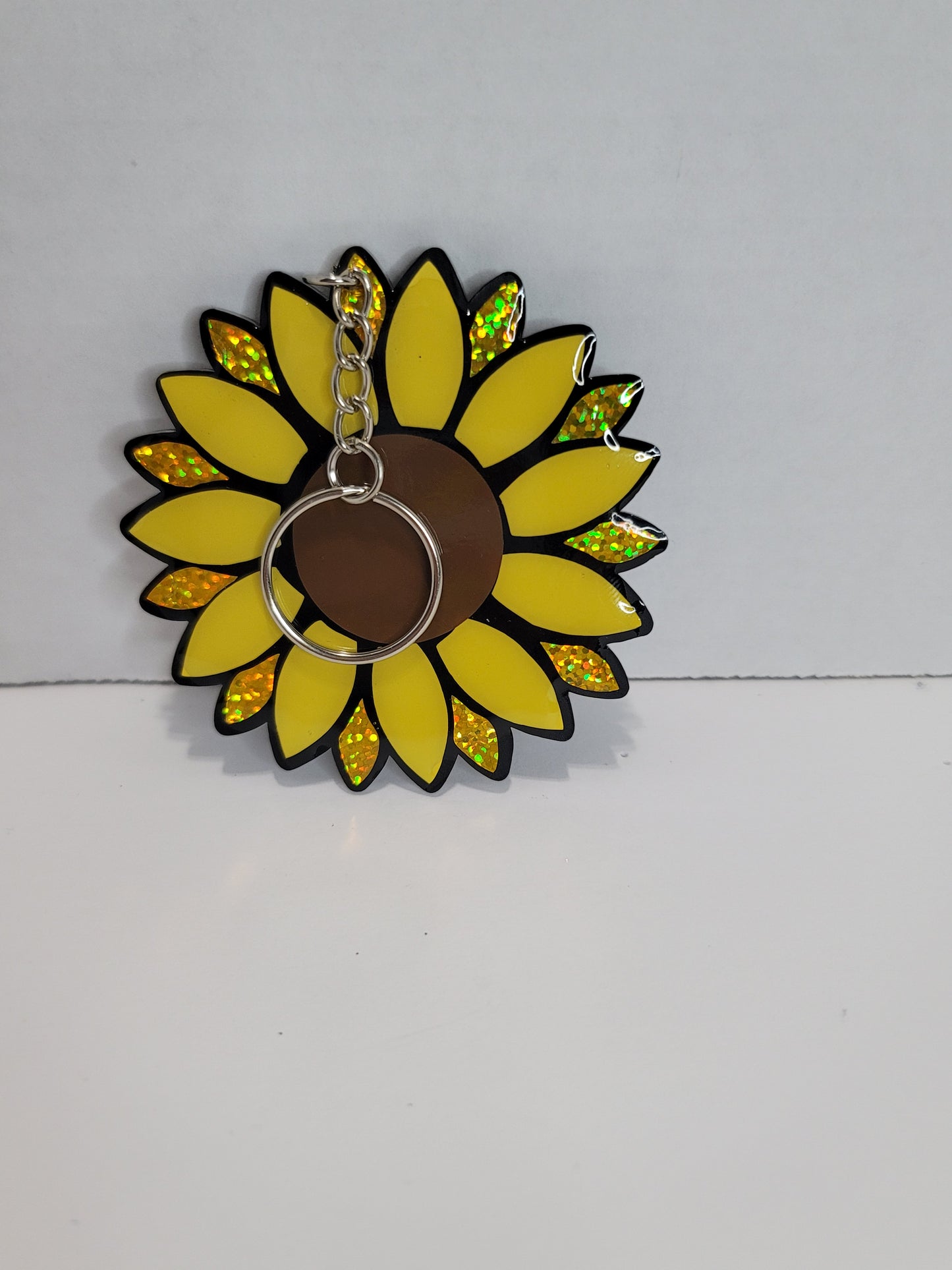 Sunflower Keychain