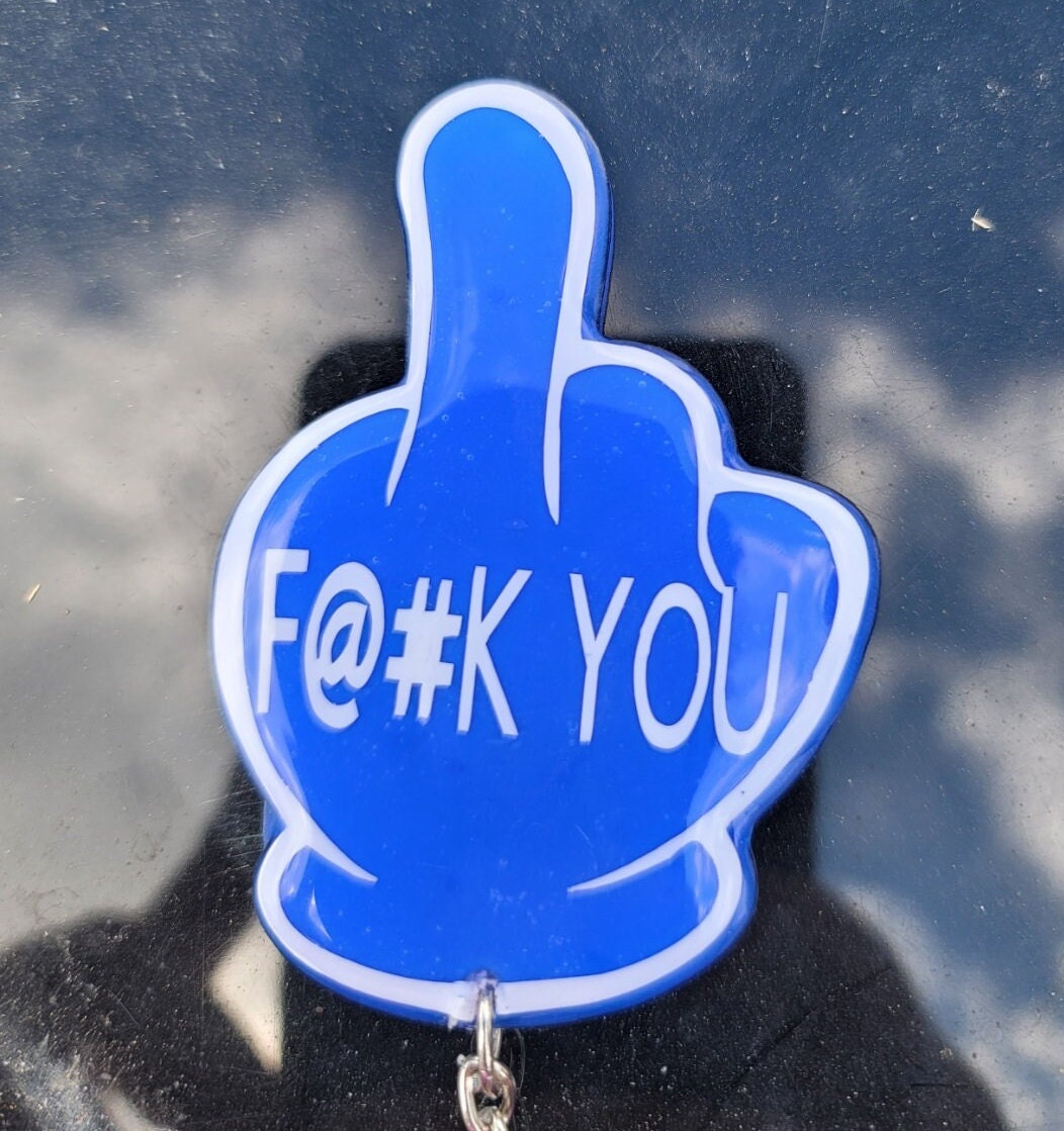 Middle Finger Key Chain