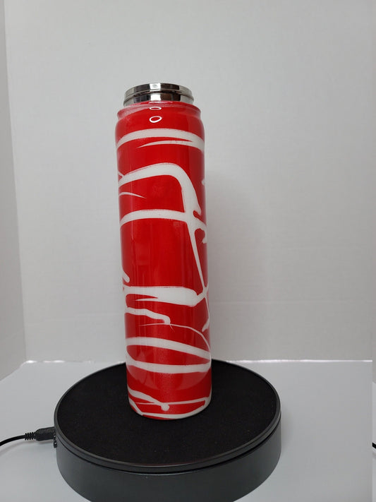 2 color marble water bottle