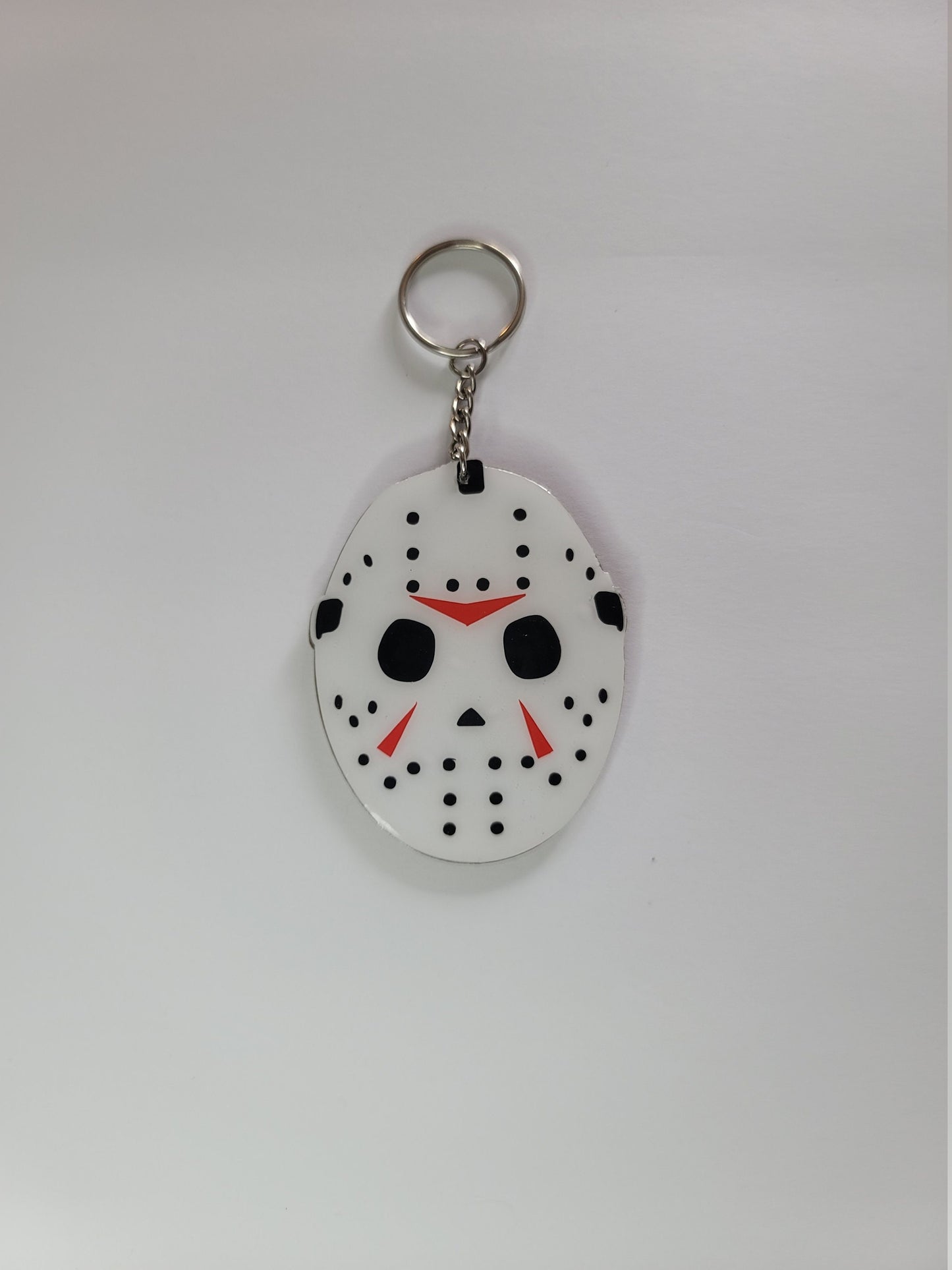 Hockey mask key chain