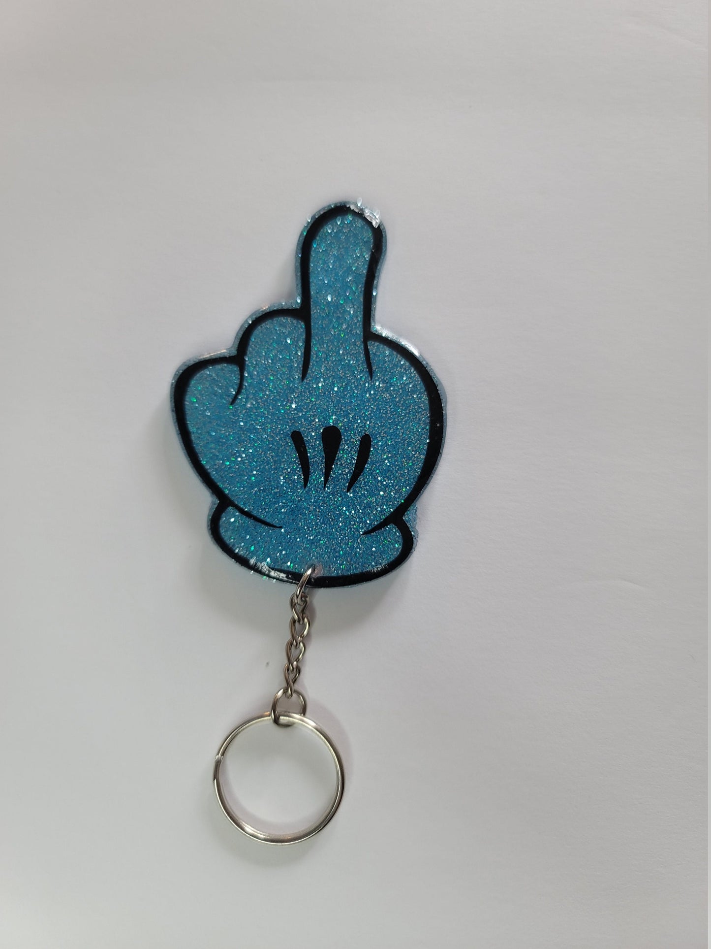 Middle Finger Key Chain