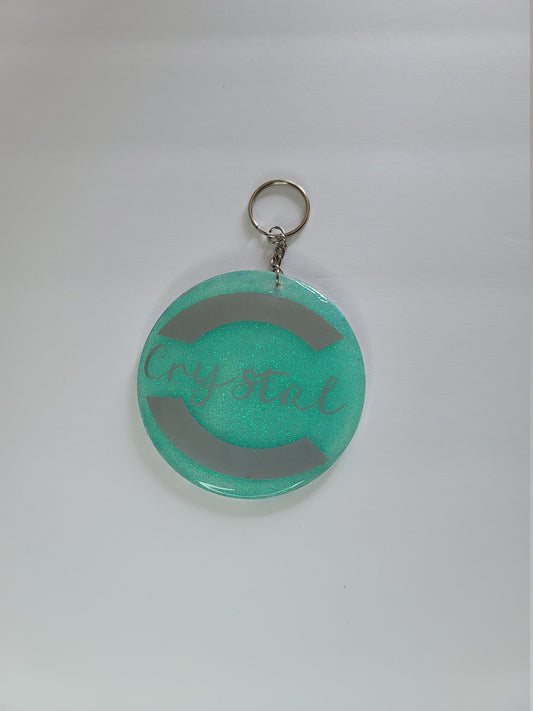 Monogram Key Chain