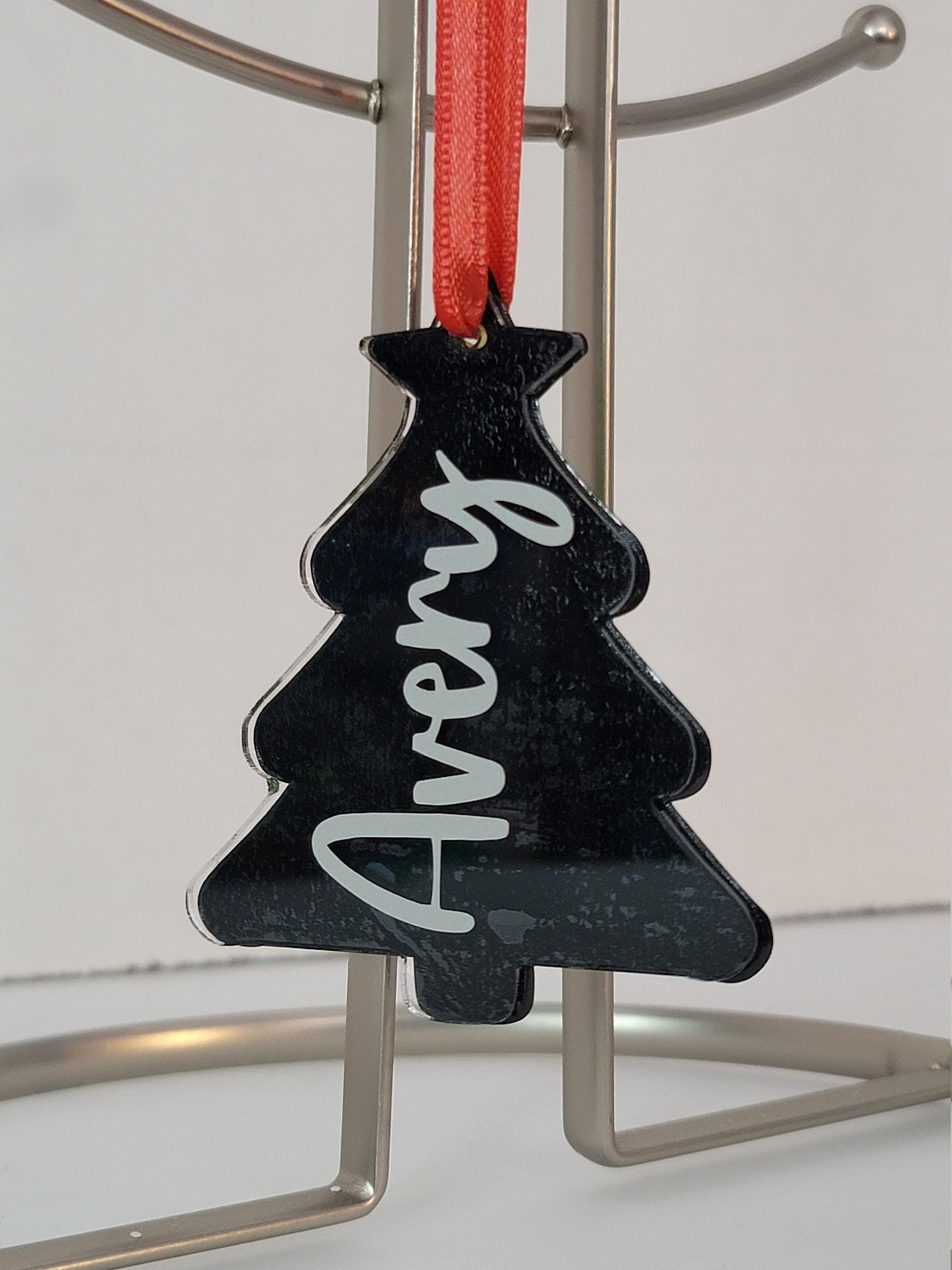 Christmas Tree Stocking Tag/ Ornament