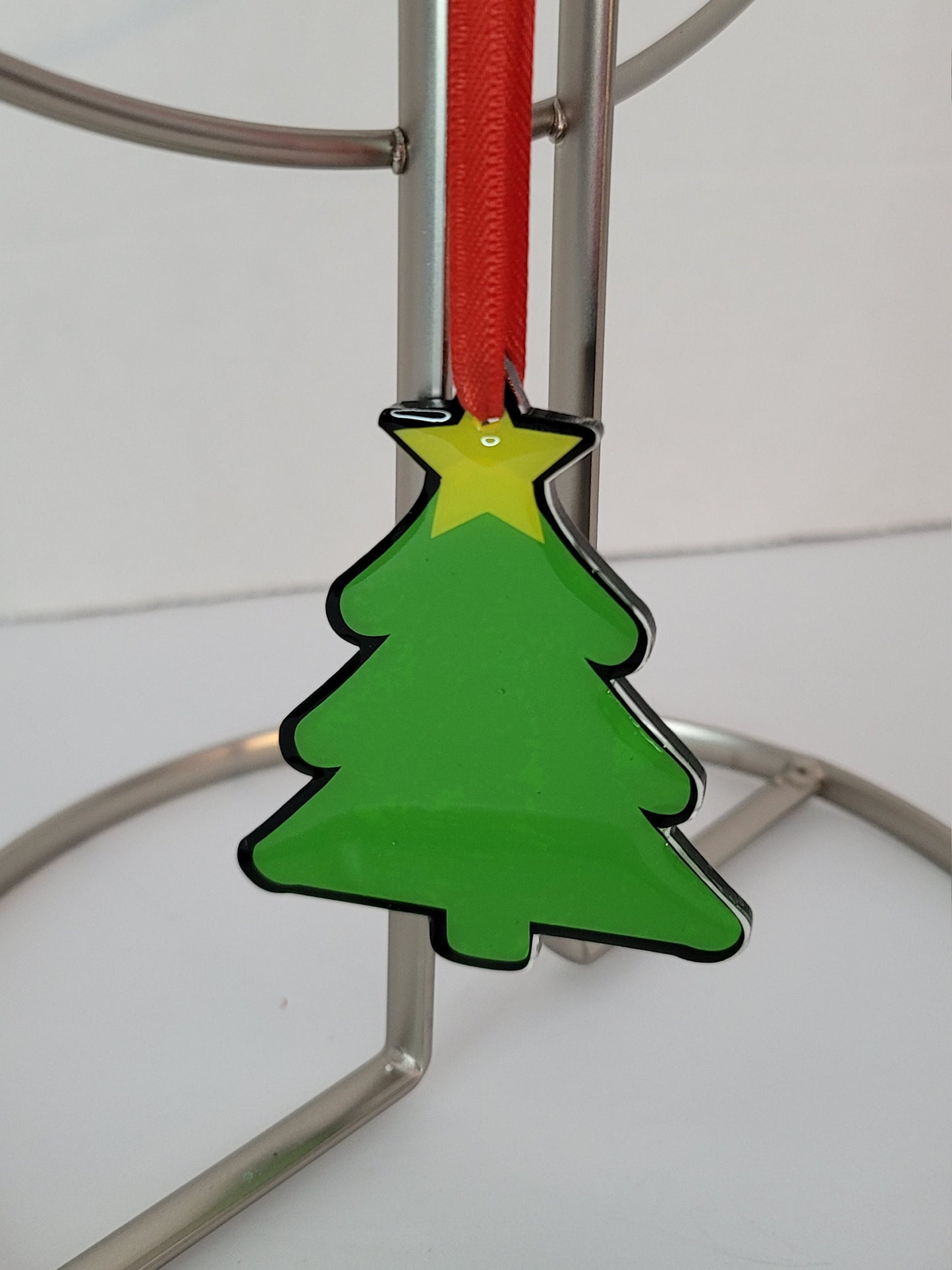 Christmas Tree Stocking Tag/ Ornament