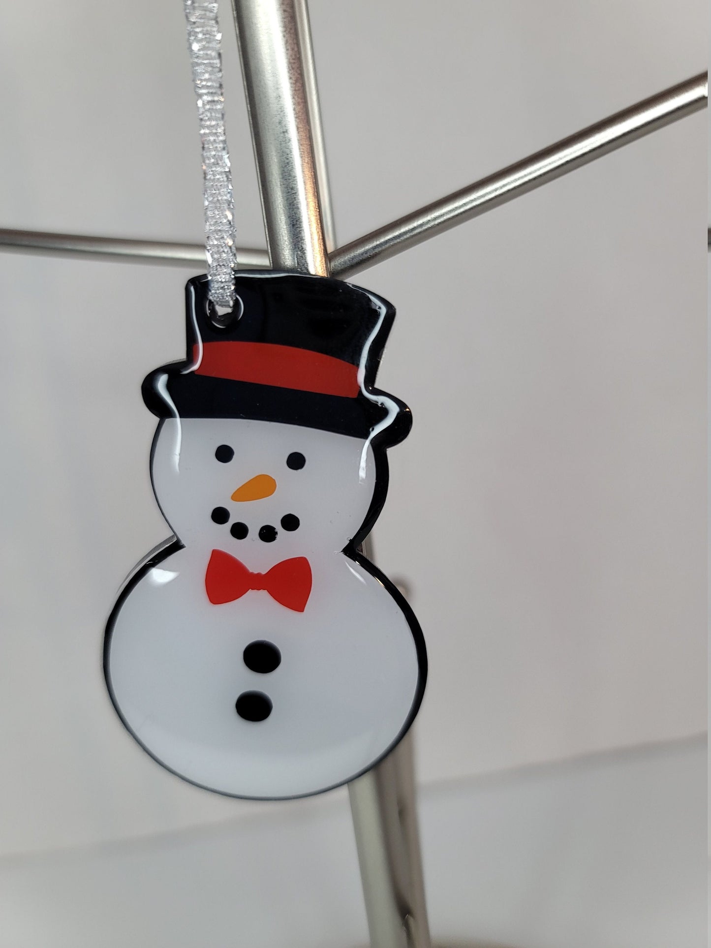 snowman stocking tag/ornament