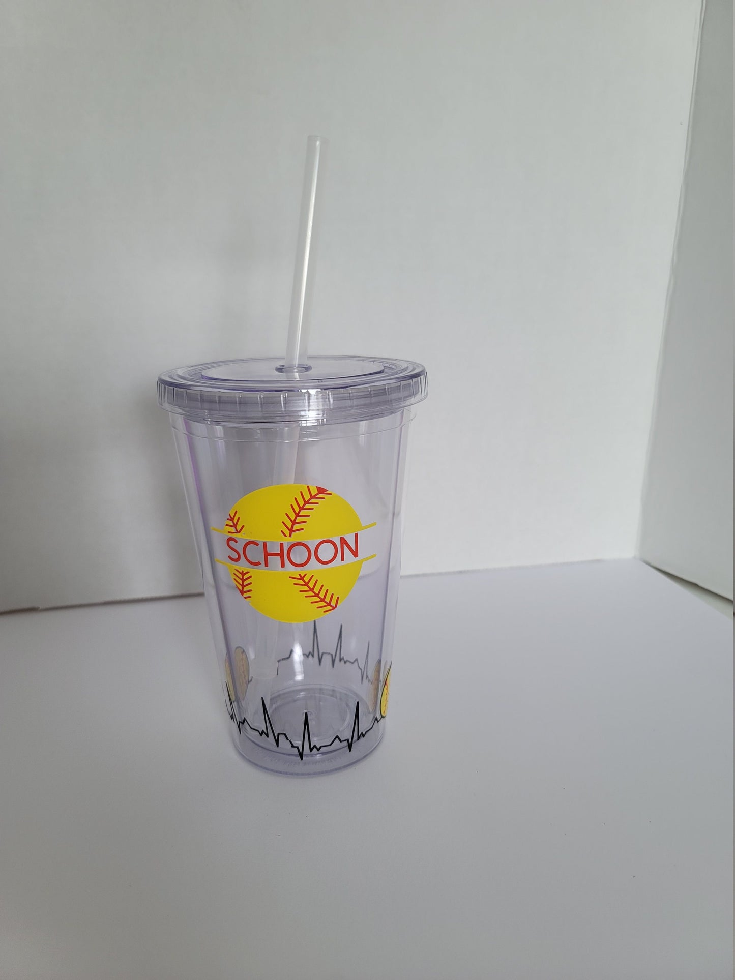 Softball/ Baseball Cold Tumbler