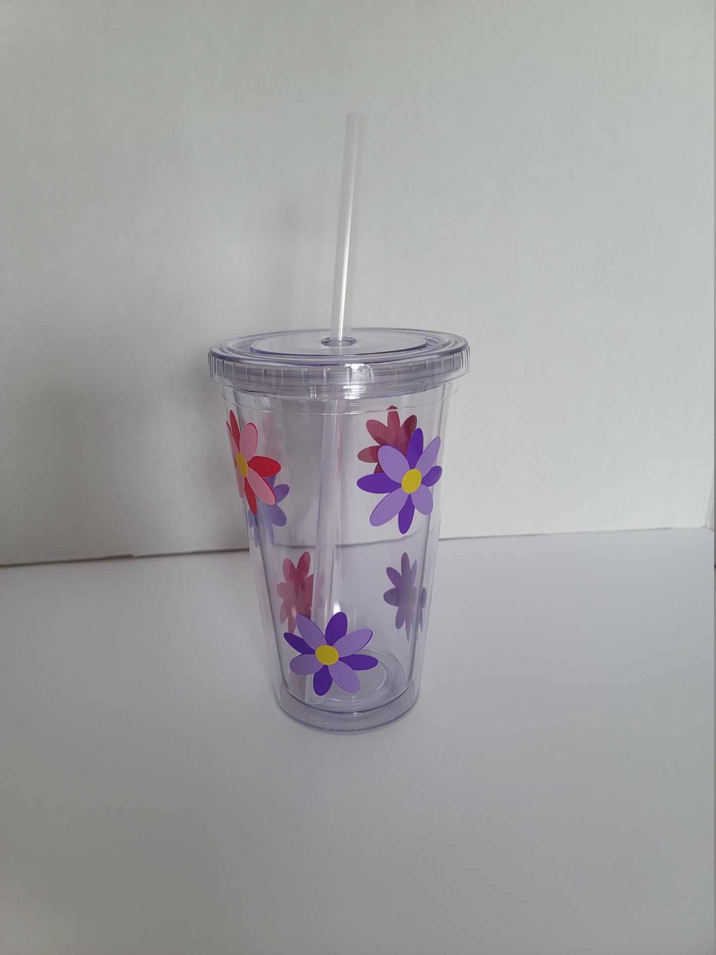 Flower Cold Tumbler