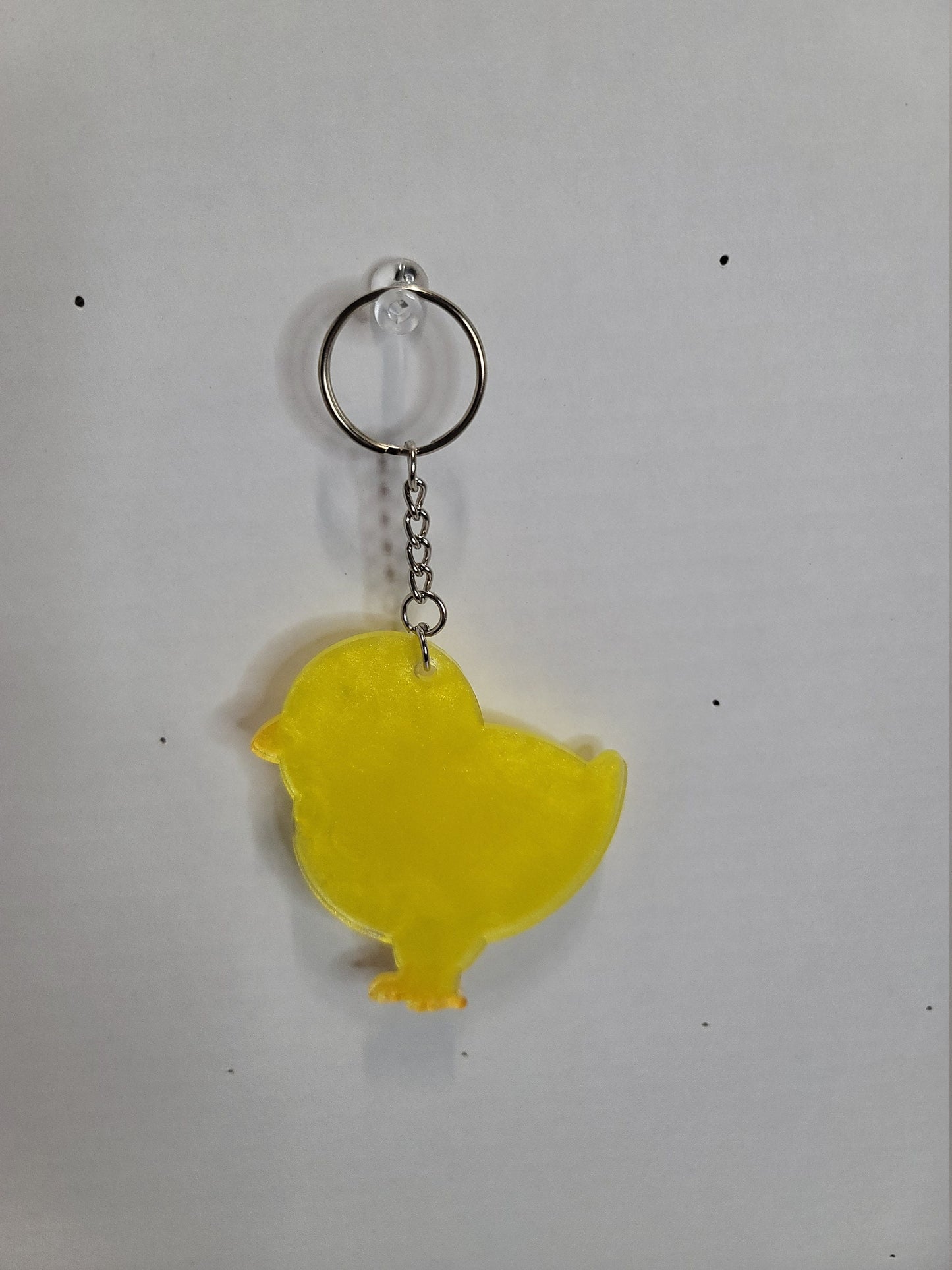 Easter Chick Key Chain