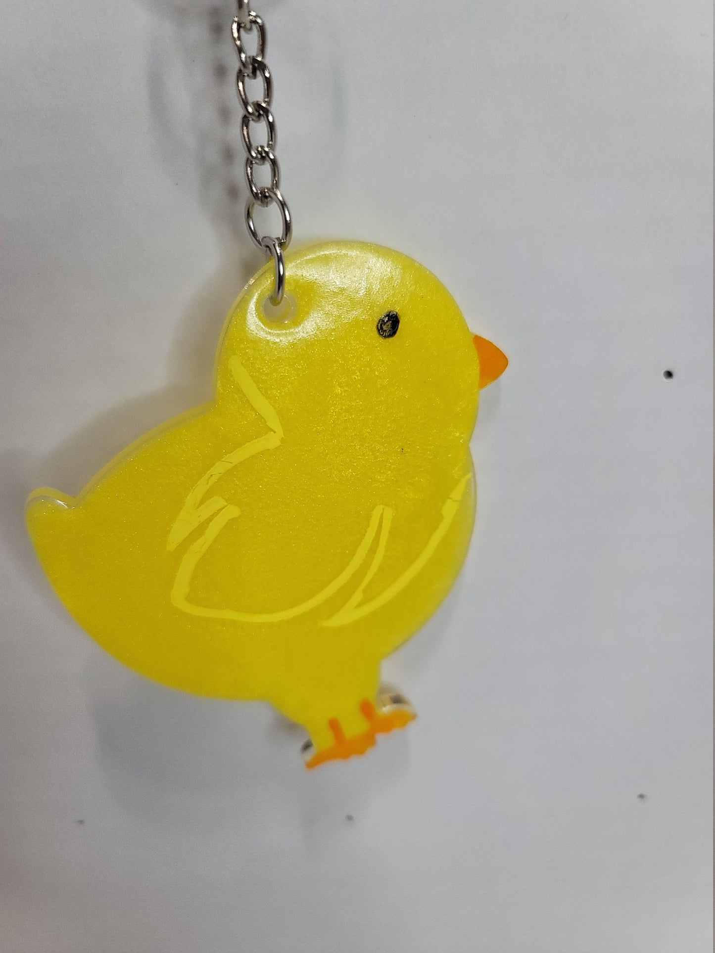 Easter Chick Key Chain